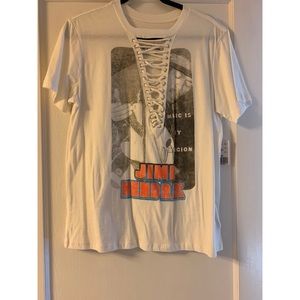 Jimi Hendrix Shirt with Rope Detail